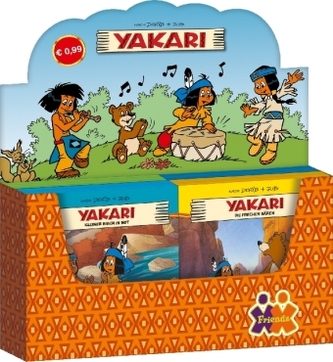 Yakari. Bestseller-Mix 3, Verkaufskassette, 40 Bde.