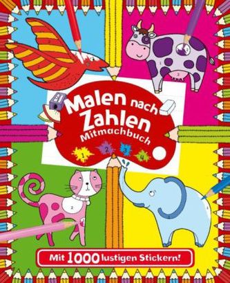 Malen nach Zahlen - Mitmachbuch