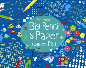 The Usborne Big Pencil & Paper Games Pad
