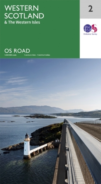 Ordnance Survey Maps Straßenkarte Bl.2 Western Scotland & the Western Isles