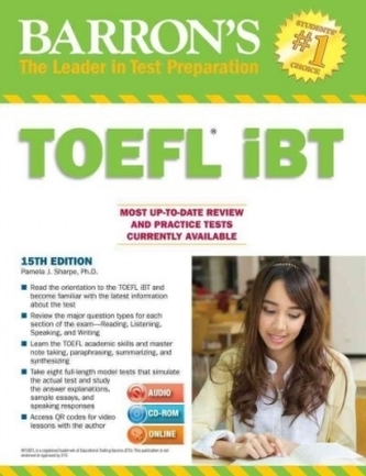 Barron's TOEFL iBT, w. CD-ROM and MP3 Audio-CD