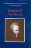 Critique of Pure Reason
