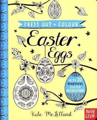 Press Out and Colour: Easter Eggs