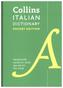 Collins Italian Dictionary