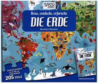 Reise, entdecke, erforsche (Kinderpuzzle), Die Erde