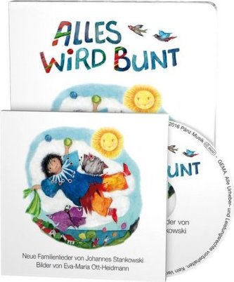 Alles wird bunt, m. 1 Audio-CD