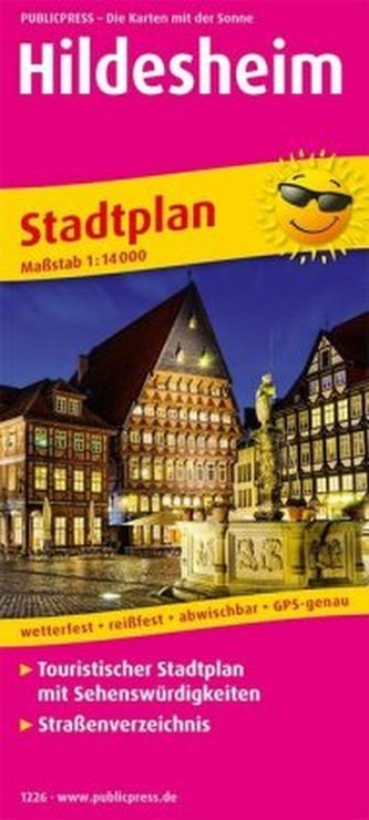 PublicPress Stadtplan Hildesheim groß