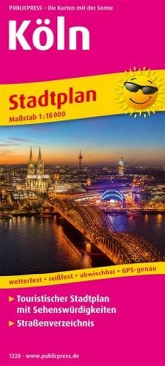 PublicPress Stadtplan Köln groß