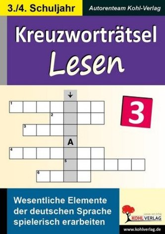 Kreuzworträtsel Lesen. Bd.3