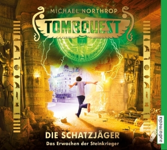 Tombquest - Die Schatzjäger. Das Erwachen der Steinkrieger, 4 Audio-CDs