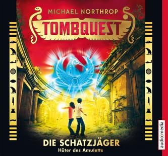 Tombquest - Die Schatzjäger - Hüter des Amuletts, 4 Audio-CDs