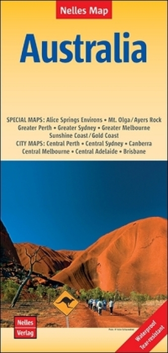 Nelles Map Landkarte Australia