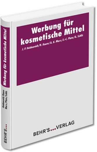 Werbung für kosmetische Mittel