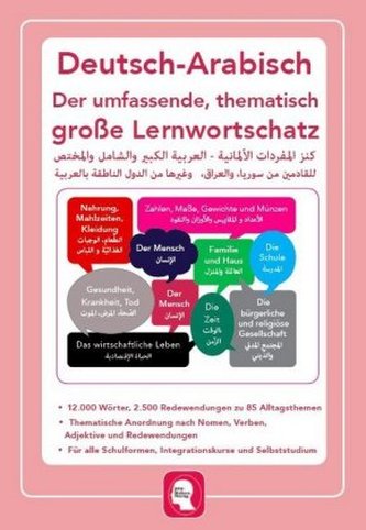Deutsch-Arabisch - Der umfassende, thematisch große Lernwortschatz