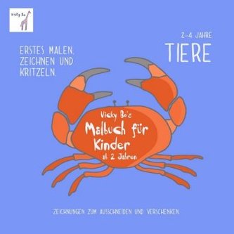 Vicky Bo's Malbuch für Kinder - Tiere