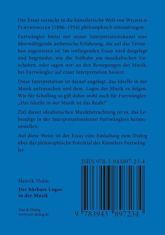 Der hörbare Logos in der Musik