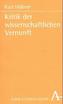 Kritik der wissenschaftlichen Vernunft
