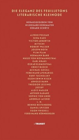 Die Eleganz des Feuilletons