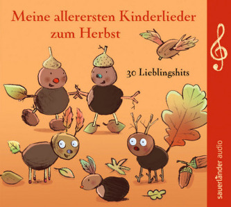 Meine allerersten Kinderlieder zum Herbst, 1 Audio-CD