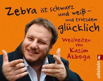 Zebra ist schwarz und weiß - und trotzdem glücklich