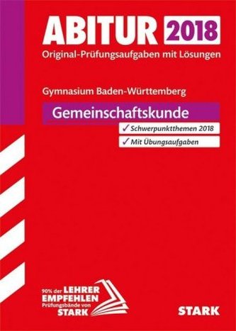 Abitur 2018 - Baden-Württemberg - Gemeinschaftskunde