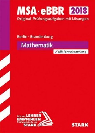 Mittlerer Schulabschluss 2018 - Berlin/Brandenburg - Mathematik