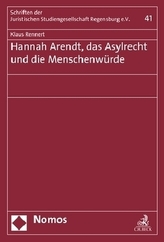 Hannah Arendt, das Asylrecht und die Menschenwürde