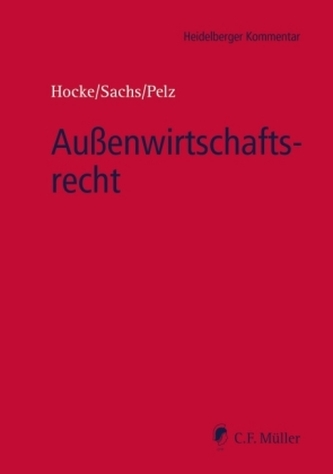 Außenwirtschaftsrecht, Kommentar