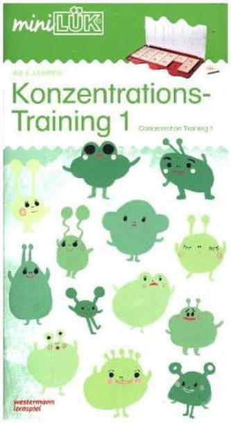 Konzentrationstraining 1. Concentration Training 1