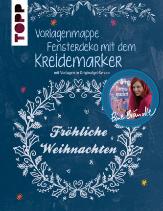 Vorlagenmappe Fensterdeko mit dem Kreidemarker Vorlagenmappe Fensterdeko mit dem Kreidemarker