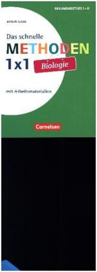 Das schnelle Methoden-1x1 Biologie