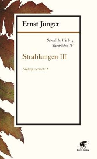 Strahlungen. Tl.3 Strahlungen. Tl.3