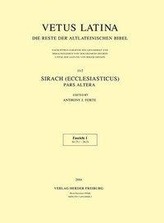 Sirach (Ecclesiasticus) - Pars altera