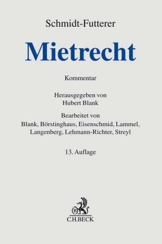Mietrecht (MietR), Kommentar