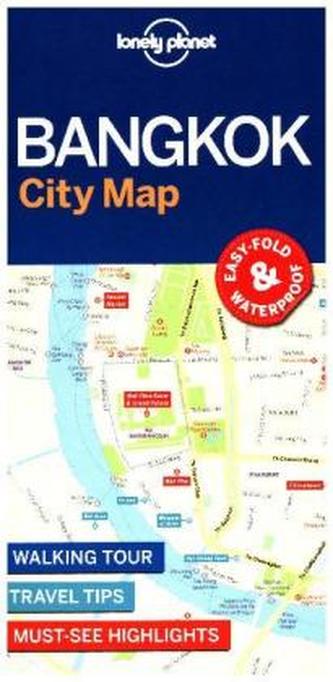 Lonely Planet Bangkok City Map