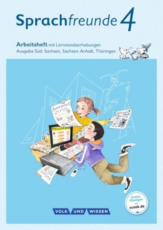 4. Schuljahr, Arbeitsheft mit Lernstandserhebungen in Schulausgangsschrift