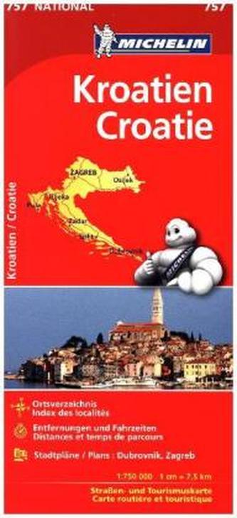 Michelin Kroatien. Croatie