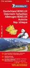 Michelin Karte Deutschland, Benelux, Österreich, Tschechien. Allemagne, Benelux, Autriche, Österreich, Rép. Tchèque