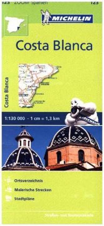 Michelin Karte Costa Blanca