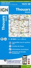 IGN Karte, Serie Bleue Thouars. Airvault