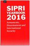 SIPRI Yearbook 2016