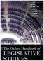The Oxford Handbook of Legislative Studies