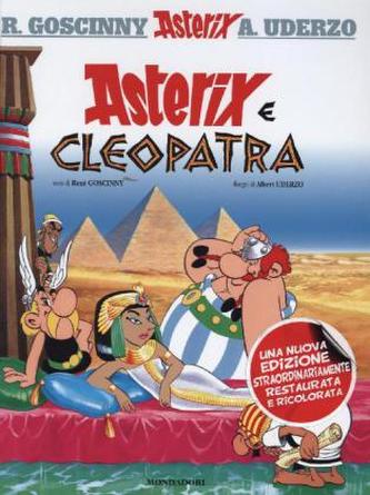 Asterix - Asterix e Cleopatra. Asterix und Kleopatra, italienische Ausgabe