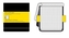 Moleskine soft, Pocket Size, Squared Reporter Notebook black
