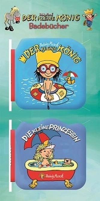 Der kleine König, 2 Badebücher