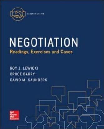 Negotiation, International Edition