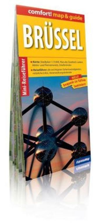 Comfort! map & guide Brüssel