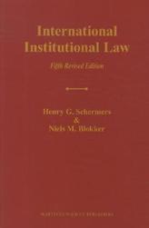 International Institutional Law