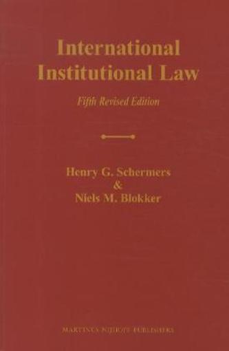 International Institutional Law