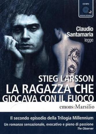 La Ragazza che giocava con il Fuoco, 2 MP3-CDs. Verdammnis, 2 MP3-CDs, italienische Ausgabe